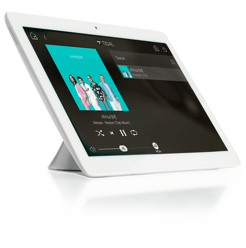 control4 device with tidal interface